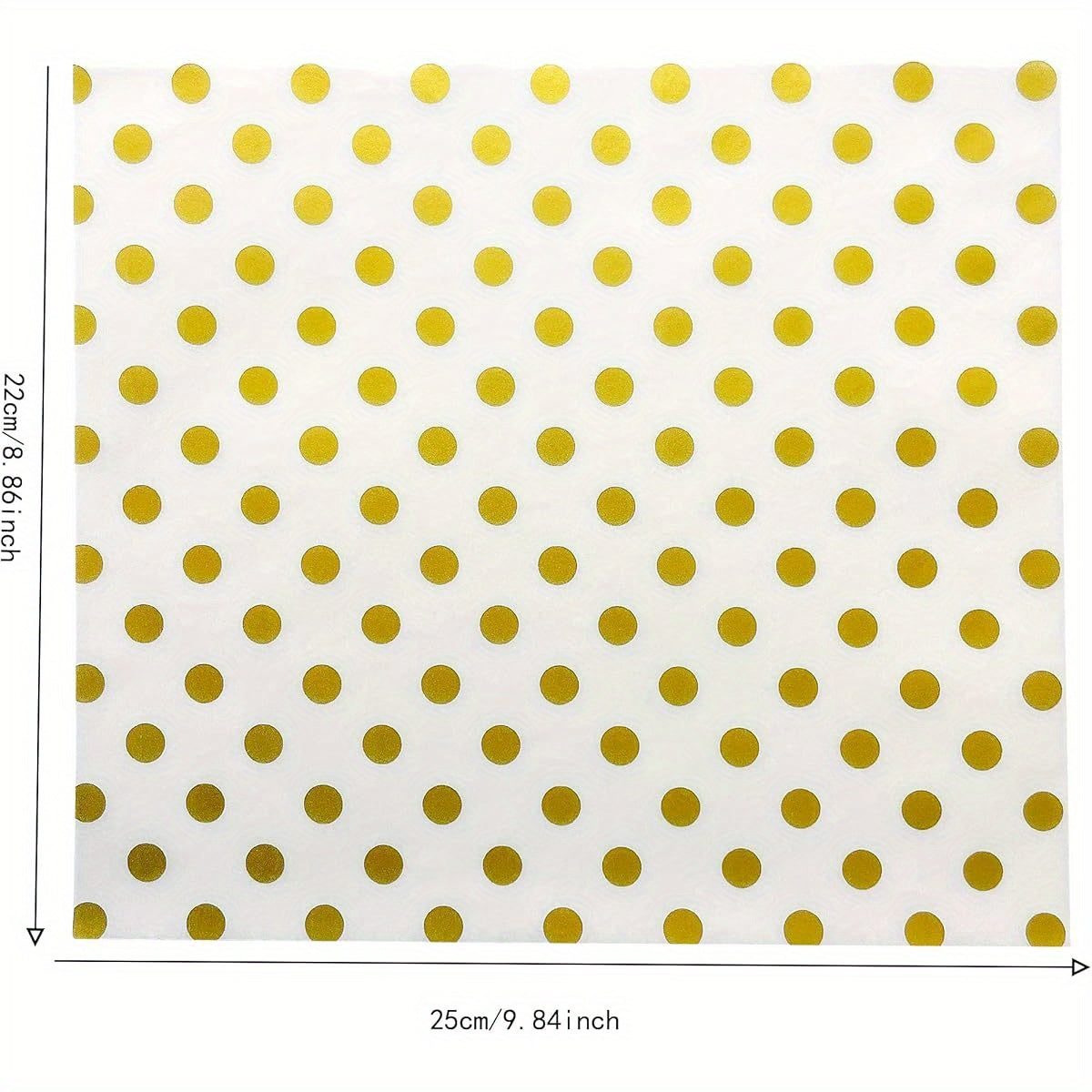 Golden Dot Wax Paper Sheets Deli Wraps Tray& Basket Liner Deli Paper Wax Paper Baking Paper Colored Parchment Paper Greaseproof for Food ( 150), Baking Essentials, Tray Liner, Decorative Paper, Elegant Food Wrap, Durable Parchment, Foodsafe Paper,