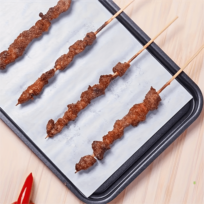 Paper-100pcs Parchment Paper Baking Sheets 9x13 Inches, Precut Non-Stick Parchment Paper For Baking, Cooking, Fit For Most Sheet Pans, Grilling, Frying And Steaming - Unbleached