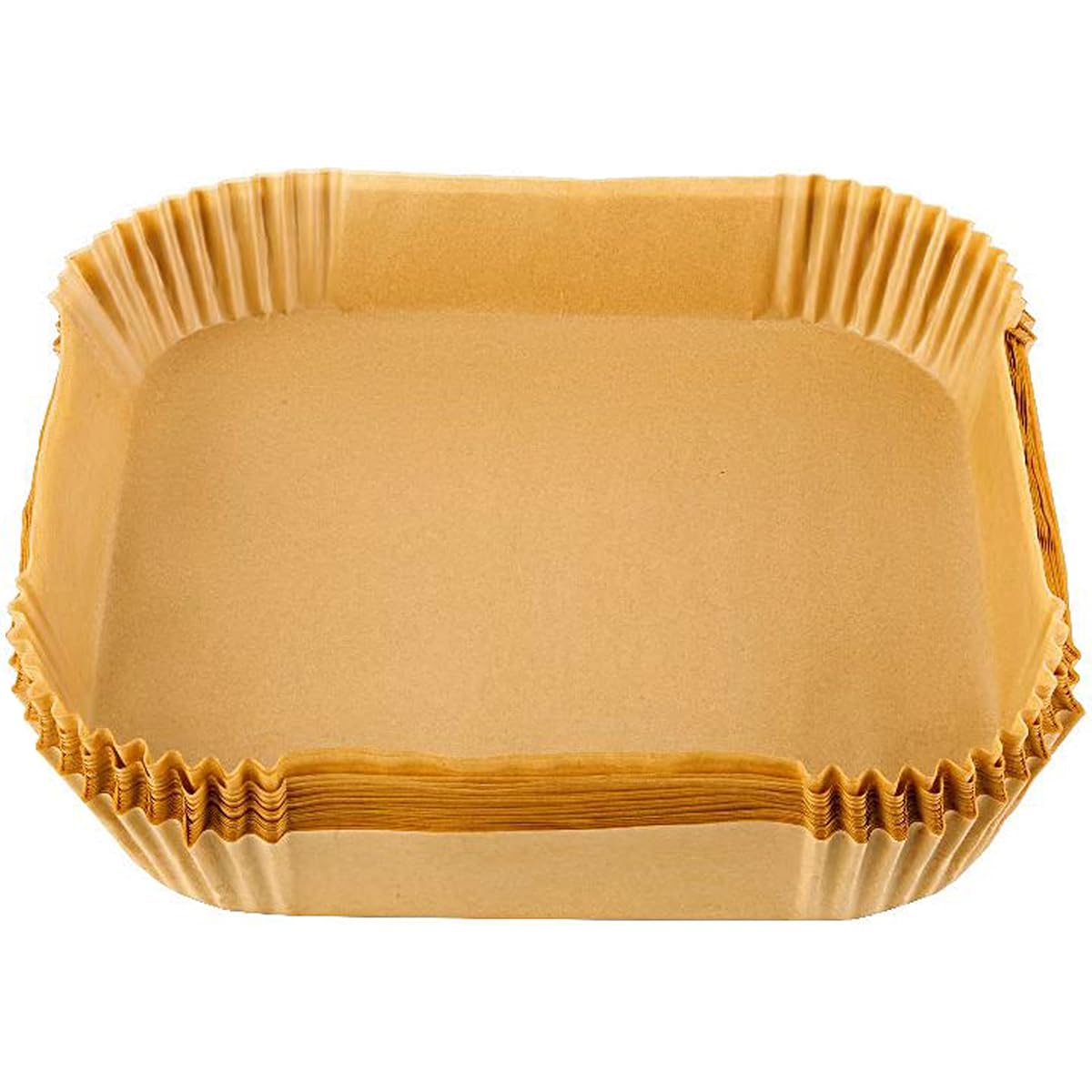 100pcs 7.9 Inch Square Air Fryer Disposable Paper Liners - Non-Stick, Grease-Resistant Parchment Paper for Instant Vortex, Cosori & More - Perfect for Fries, Chicken, Shrimp & More - Kitchen Essentials, Air Fryer Accessories, Nonstick Liner, Square Liner,